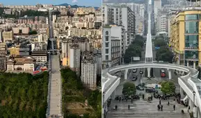 China presenta la escalera mecánica al aire libre más extensa del mundo: es equivalente a un edificio de más de 80 pisos