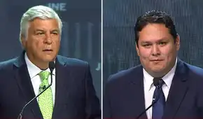 Fernando Olivera llama "charlatancito" a Enrique Valderrama y este responde: "Usted encarna la corrupción en el país"