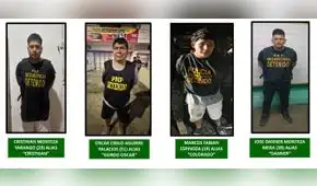 Caen 4 miembros de ‘Los Engendros del Norte’ que exigían US$ 7 millones por empresario secuestrado