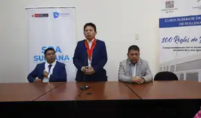 Juez de Familia y equipo multidisciplinario de la Corte de Sullana capacita a veinte adolescentes en conflicto con la Ley Penal del SOA Sullana