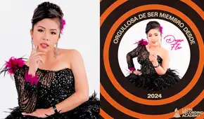 ¡Orgullo peruano! Cantante nacional Dayan Flor es la primera artista folclórica en convertirse miembro de los Latin Grammy