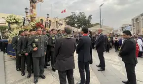 CSJAR rinde homenaje al cristo de la caridad por semana santa