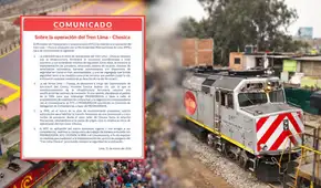 Tren Lima - Chosica: MTC aclara que aún no ha autorizado el inicio de operaciones tras falta de requisitos técnicos e infraestructura