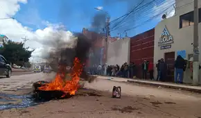 Rafael López Aliaga es rechazado en su llegada a Puno: "Nos ha llamado terroristas y ahora tiene la conchudez de venir"