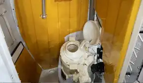 La tripulación de Artemis II sufrió un problema en el baño de la nave espacial: “Está atascado”