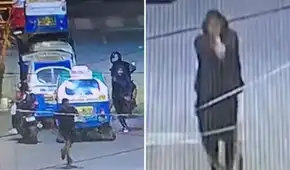 Mototaxistas se salvan de morir luego de que extorsionador les dispare en plena vía pública por negarse a pagar cupo de S/15