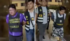 Detienen a presuntos extorsionadores de alcalde en La Libertad: le exigían S/30.000 para no atentar en su contra