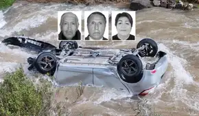 Familia cae al río Rímac cuando viajaba de Lima a Huancayo por Semana Santa: Exalcalde de Hualhuas desaparece tras accidente