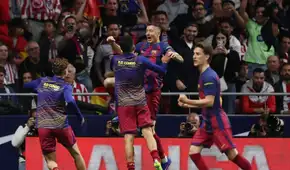 Barcelona venció 2-1 a Atlético de Madrid y sigue como único líder de LaLiga de España
