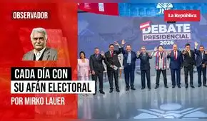 Cada día con su afán electoral, por Mirko Lauer