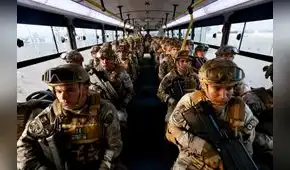 El intensivo despliegue de seguridad en elecciones: 45 mil soldados y 56 mil policías en operación