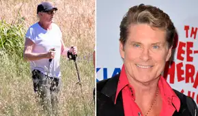 Actor David Hasselhoff reaparece irreconocible, apoyado en bastón tras cirugías y preocupa a fans