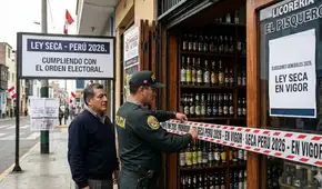 Ley seca Perú: cuándo empieza, horarios y qué está prohibido por Elecciones 2026