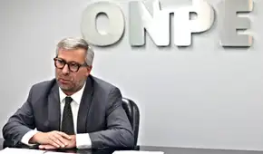 Jefe de la ONPE niega irregularidades en el sistema electoral: "Es nula la posibilidad de que exista un fraude"