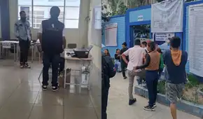 Reportan fallas en el sistema de la ONPE que retrasan la apertura de mesas: ''Firmamos en un cuaderno''