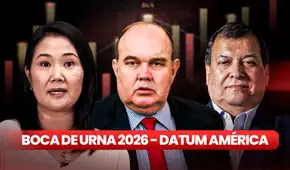 Flash electoral: Keiko Fujimori con 16,5%, Rafael Lopez Aliaga con 12,8% y Jorge Nieto con 11,6%, según Datum