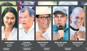 Resultados a boca de urna dejan en suspenso el pase a segunda vuelta