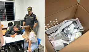 Escándalo en Trujillo: Detienen a fiscalizadora del JNE por destruir 18 cédulas de votación válidas en pleno conteo