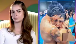 Laura Spoya reacciona a su presunta relación con joven tras difundirse imagen abrazados en una piscina: "No me da la gana"