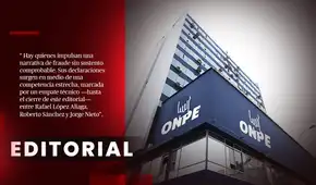 El país necesita certezas, no acusaciones sin pruebas