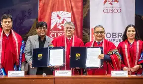 Antapaccay y gobierno regional del Cusco suscriben convenios por s/ 19.2 millones para mejorar acceso a agua y saneamiento en Espinar