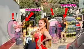 Marisol es captada agrediendo a un hombre a manotazos en plena vía pública: podcast revela fuertes imágenes