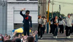 Bailarines peruanos sorprenden al sumarse al ‘flashmobs’ de Michael Jackson antes del estreno de la película