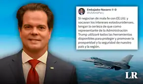 Embajador de EE.UU se enoja por cancelación de la compra de los cazas F-16 Block 70