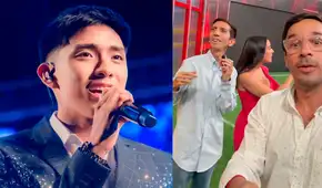 Conductores de ‘Desvelados’ impactan con su curiosa reacción al escuchar cantar a capela a Oscar Junior, heredero de La Bella Luz