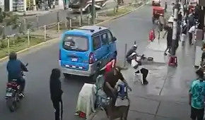 Delincuentes disparan a vigilante en mercado de San Juan de Lurigancho a plena luz del día