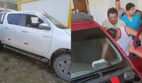 Delincuentes emboscan y disparan contra alcalde de Curimaná en Ucayali: camioneta quedó perforada