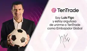 Luis Figo, embajador global de TenTrade