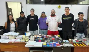 Desarticulan banda Búnker Gota Colombo que extorsionaba a comerciantes en Lima Este