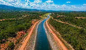 Un 'río artificial' de 145 km es construido en un país de Sudamérica como solución a la sequía, copiando la estrategia de China