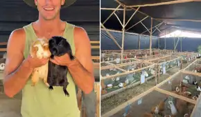 Exfigura de 'Esto es guerra' triunfa con su granja de cuyes en el campo tras dejar la televisión: "Si supieran que 24/7 estoy sucio"