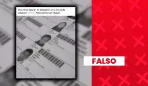 Es falso que lista oficial de las EG 2026 incluyera menores de edad como votantes: se trataba de adultos con DNI desactualizado