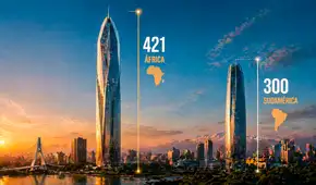 África revolucionará la arquitectura con un rascacielos de 421 metros con ‘doble piel’ que superaría incluso al más alto de Sudamérica