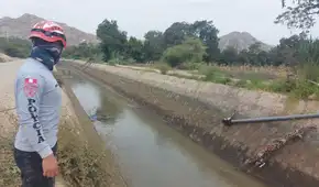 Lanzan a ladrones al canal tras robo en chacra en Chiclayo: uno fue hallado muerto y otro sobrevivió