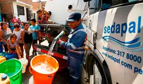 Gobierno transfiere más de S/34.7 millones a Sedapal para garantizar agua potable gratuita en zonas de Lima y Callao