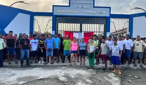 Padres de familia toman colegio en Loreto por falta de maestros que deja sin clases a más de 400 escolares