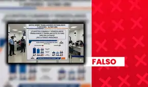 Es falsa esta infografía que supuestamente detalla la cantidad de trabajadores extranjeros en la ONPE: se generó con inteligencia artificial