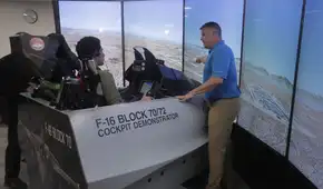 Simulador F-16 en Lima: así será la nueva flota aérea que llegará al Perú en 2029