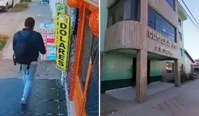 Lo detienen por robar US$5.000 de casa de cambio, pero escapa en plena diligencia policial tras pedir ir al baño