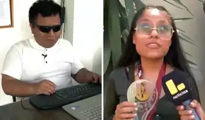 Jóvenes con discapacidad visual ingresan a la universidad: "Los límites se los pone uno solo"