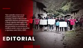 El Estado debe responder por muertes en Huancavelica