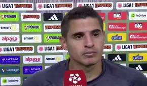 Aldo Corzo y su pedido de autocrítica al plantel de Universitario tras derrota: "Cada uno debe verse así mismo"