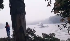 Loreto: policía fallece durante operativo para liberar barcazas retenidas por comunidad indígena