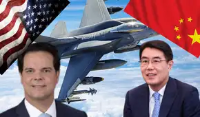 Embajadores de China y EE.UU. protagonizan discusión por aviones F-16: "Dejas clarísimo quién es el verdadero lobo"