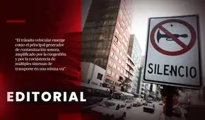 La contaminación sonora está enfermando a peruanos