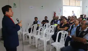 Presidente de la Corte de Sullana Yone Pedro Li Córdova capacita a personal de serenazgo municipal de Sullana